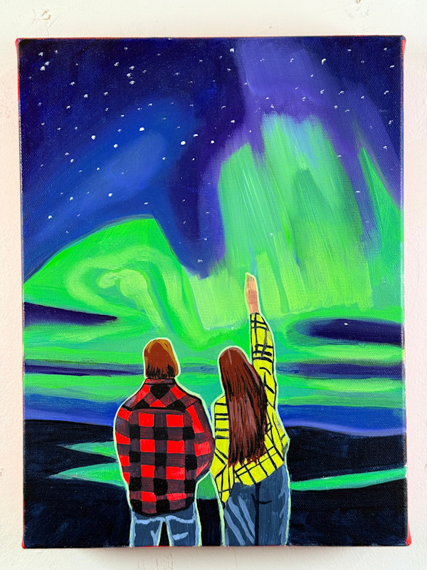 You and Me and Dancing Skies by Brandy Saturley
