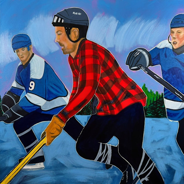 Pushing the Puck by Brandy Saturley, Image 5.