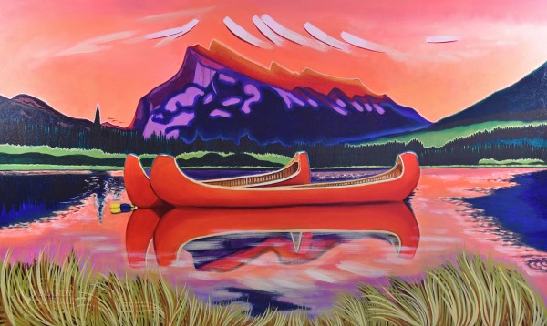 Vermillion Canoes by Brandy Saturley