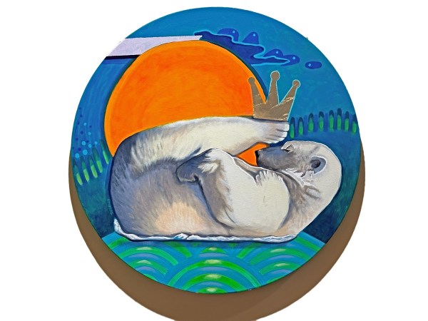 Plow (Yoga Bear) by Brandy Saturley