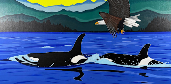 Guardians of The Salish Sea by Brandy Saturley, Image 1.