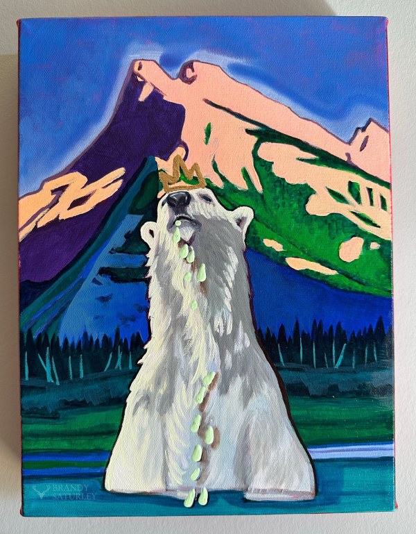 Bathing with Rundle by Brandy Saturley