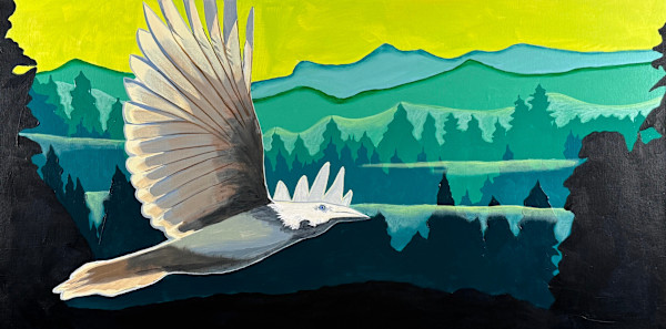 Trickster in White by Brandy Saturley, Image 1.
