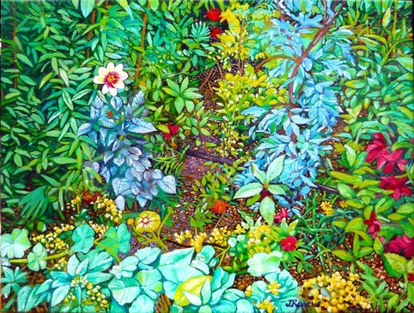 Garden at Giverny by Joe Roache