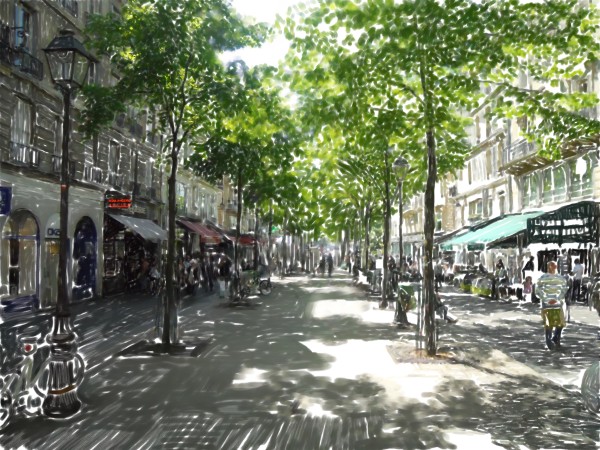 Paris Street by Joe Roache