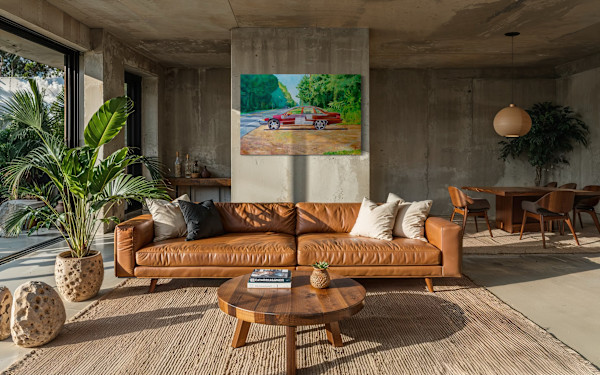 Car on Side of Highway 319 by Joe Roache