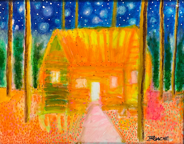 Yellow Orange House by Joe Roache
