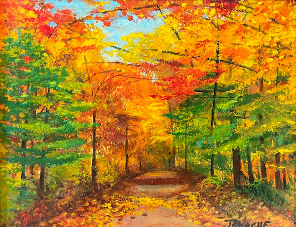 Autumn Road by Joe Roache