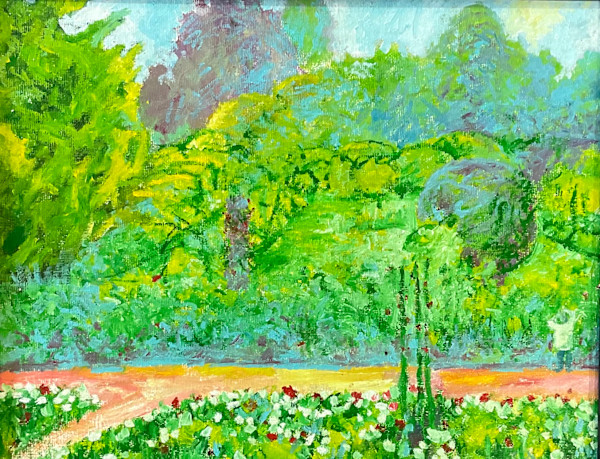 Monet Garden by Joe Roache