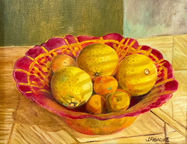Lemons in a Vase by Joe Roache
