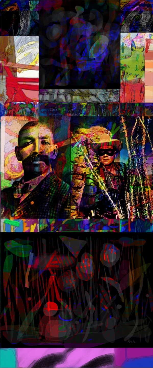Bass Reeves and the Lone Ranger by Joe Roache