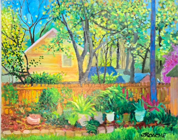 Backyard Orange House by Joe Roache