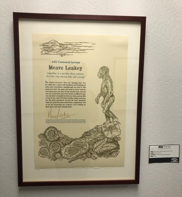 Meave Leakey by Gene Valentine