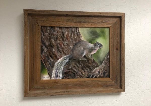 Happy Squirrel by Marie Provine