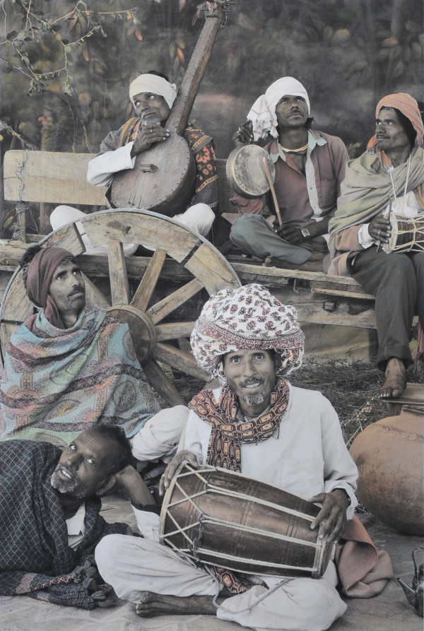 Village Musicians by Waswo X. Waswo