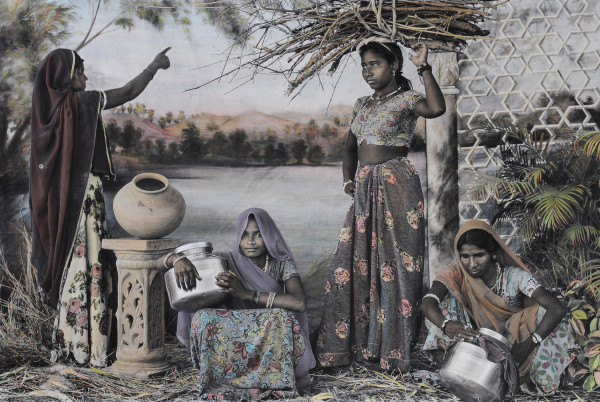 Women in an Oriental Setting by Waswo X. Waswo