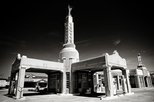 Conoco Tower Gas Station by Mark Peacock
