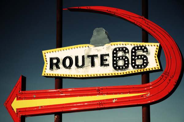 Route 66 Motel by Mark Peacock