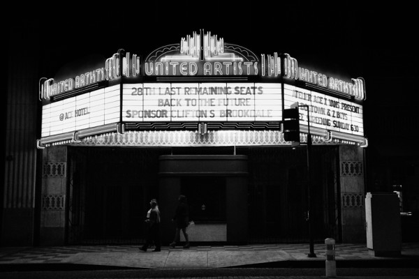 United Artists Theatre Marquee by Mark Peacock
