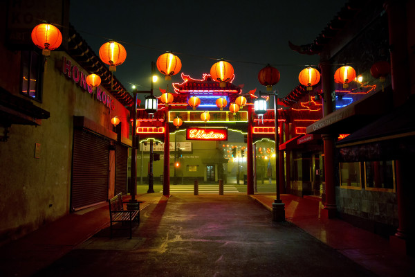LA's Chinatown by Mark Peacock