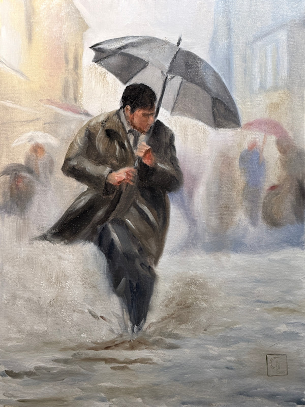 Waterloo Bridge - A Current of Passage by Gary LaParl