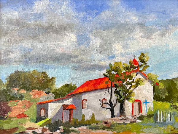 Canoncito Chapel by Phyllis A. Gunderson
