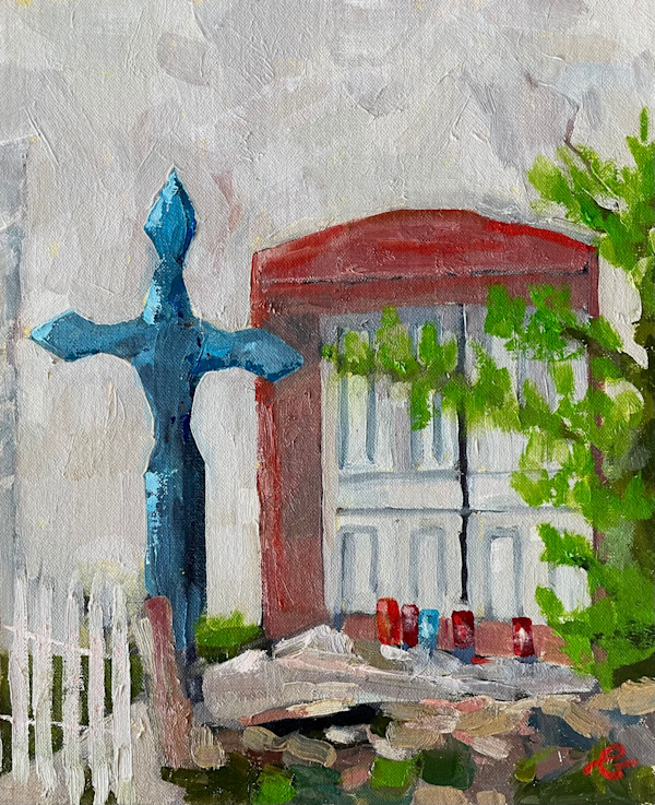 Blue Cross by Phyllis A. Gunderson