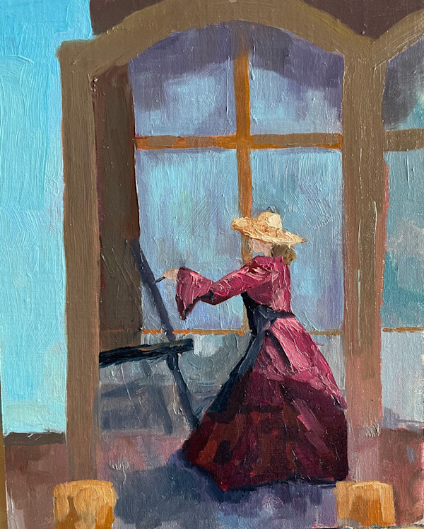 Lady in Red by Phyllis A. Gunderson