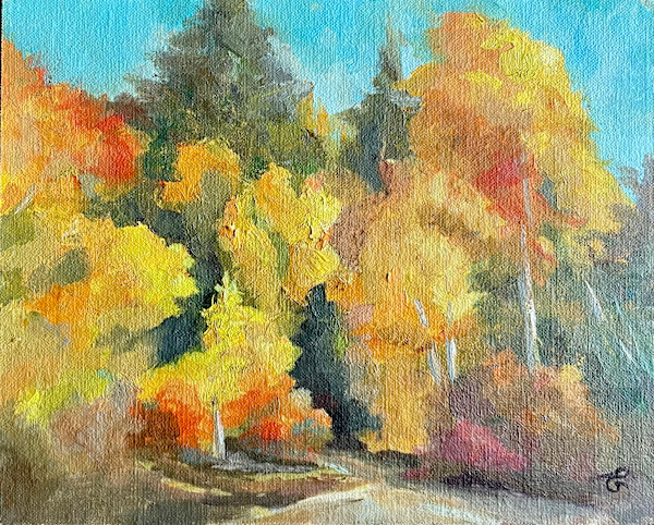 Trail to Aspen Vista by Phyllis A. Gunderson