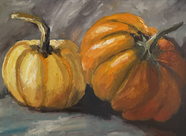 Pumpkin Study by Phyllis A. Gunderson