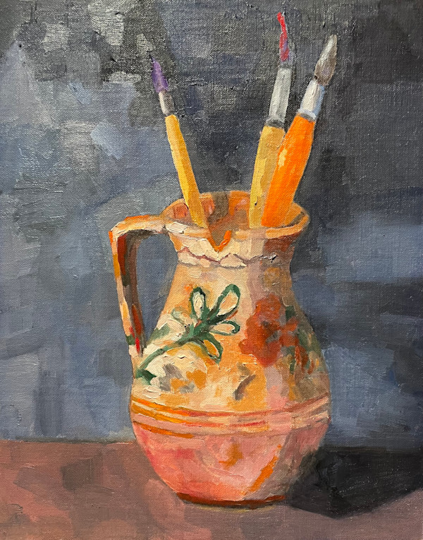 Her Brushes by Phyllis A. Gunderson