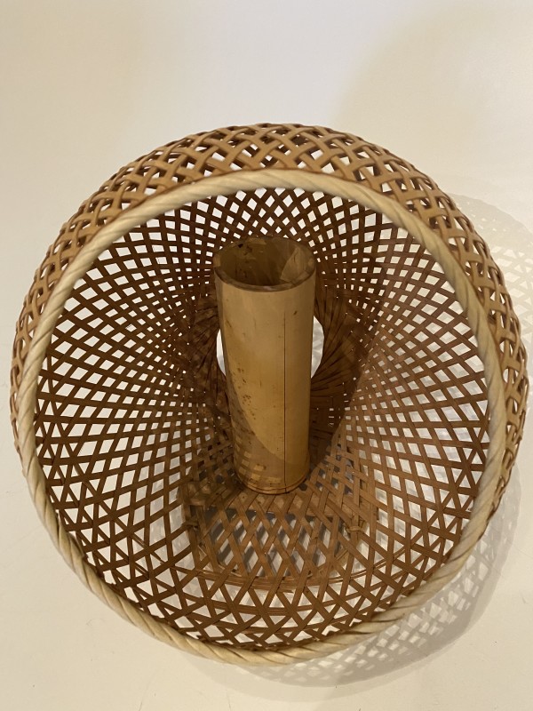 Ikebana basket vase