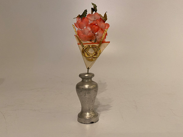 Hina dolls furniture - Vase with flowers