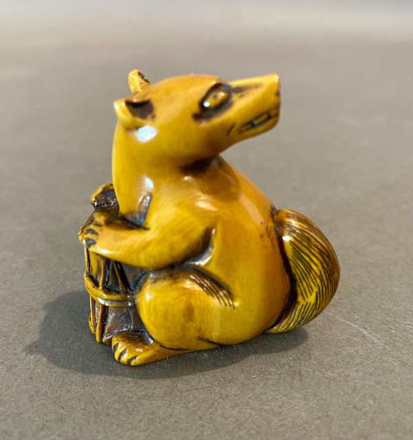 Netsuke - Fox by Masayuki