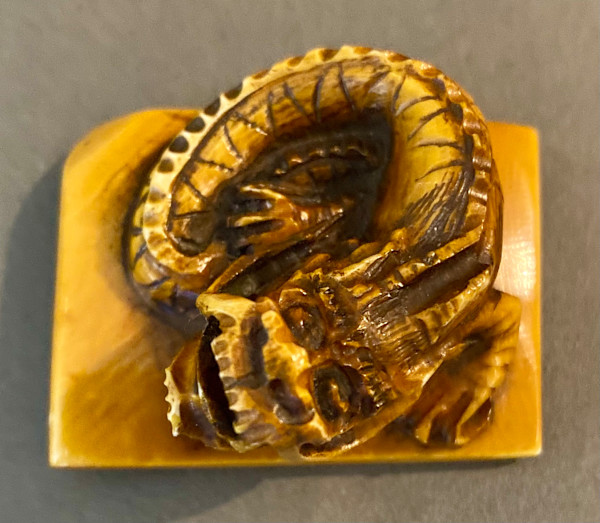 Netsuke - Dragon by Masayuki