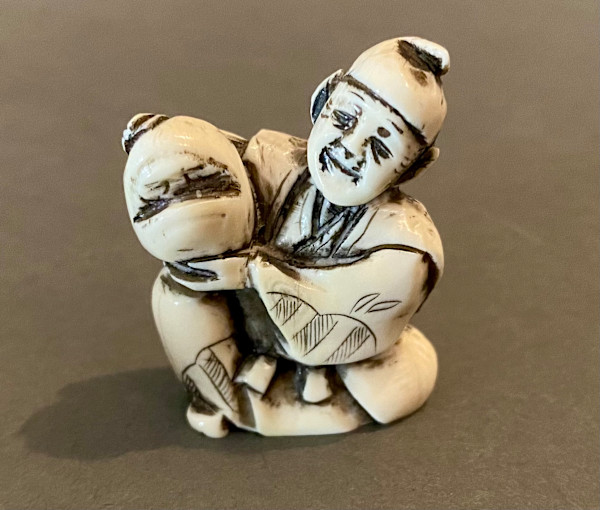 Netsuke - Fisherman