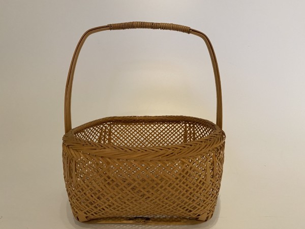 Ikebana basket vase set