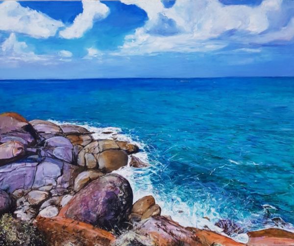 View from Granite Island no2 by Christine Davis
