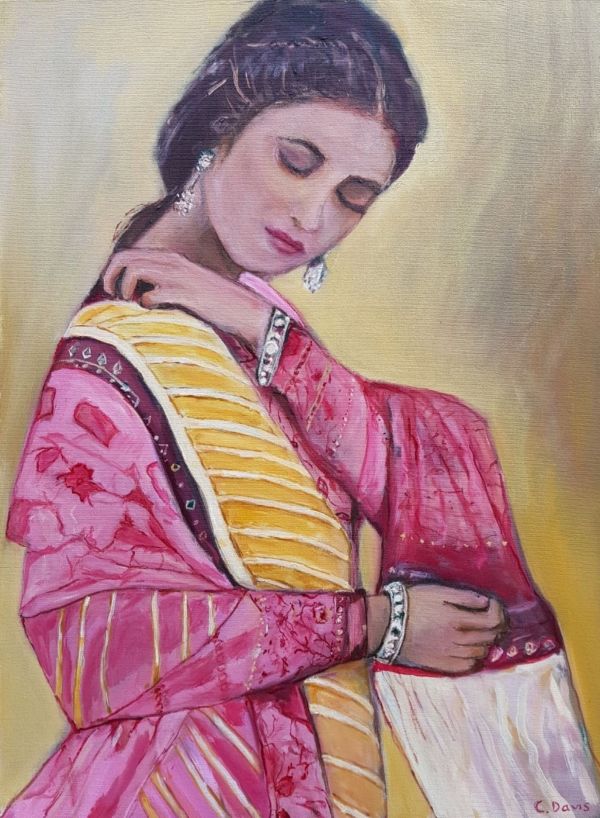 Indian woman by Christine Davis