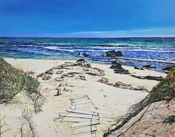 Planks to Ocean by Christine Davis, Image 1.