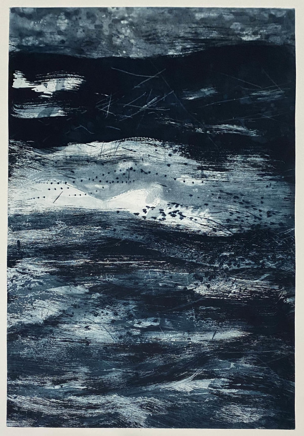 Two Waves 9/15 by Makoto Fujimura
