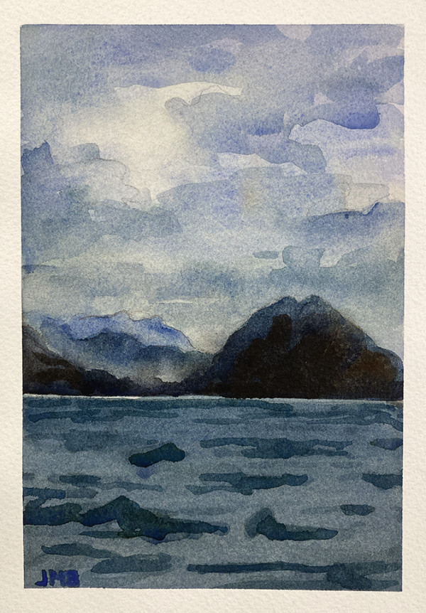 Cuillins Over The Water