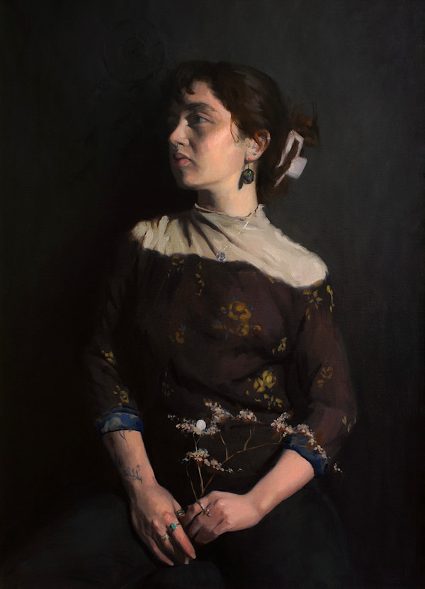 Portrait of Isabella with Dried Flowers