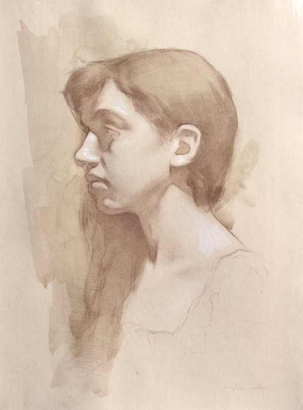 Isabella in Ink Wash by Jason Michael Bentley, Image 1.