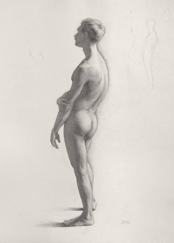 Axel In Profile Contrapposto by Jason Bentley