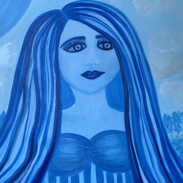 MOTHER NATURE FEELING BLUE by Carolina (Caro)  Ramonde