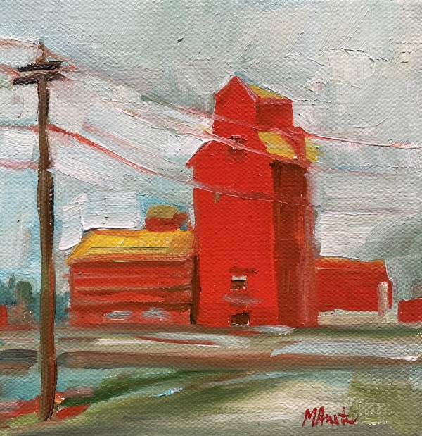 Alberta Grain Elevators by Michelle Austen