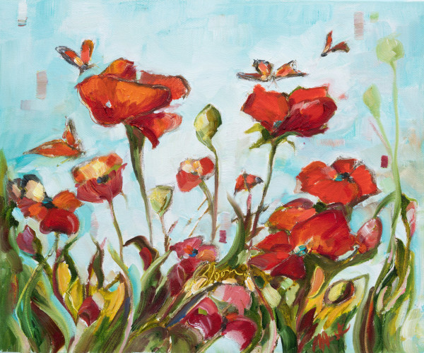 Blooming brightly by Michelle Austen