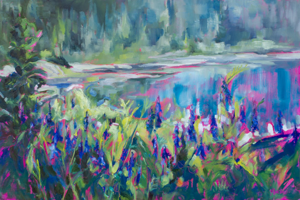 A riot of color