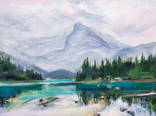 Lake O'Hara Stillness by Michelle Austen